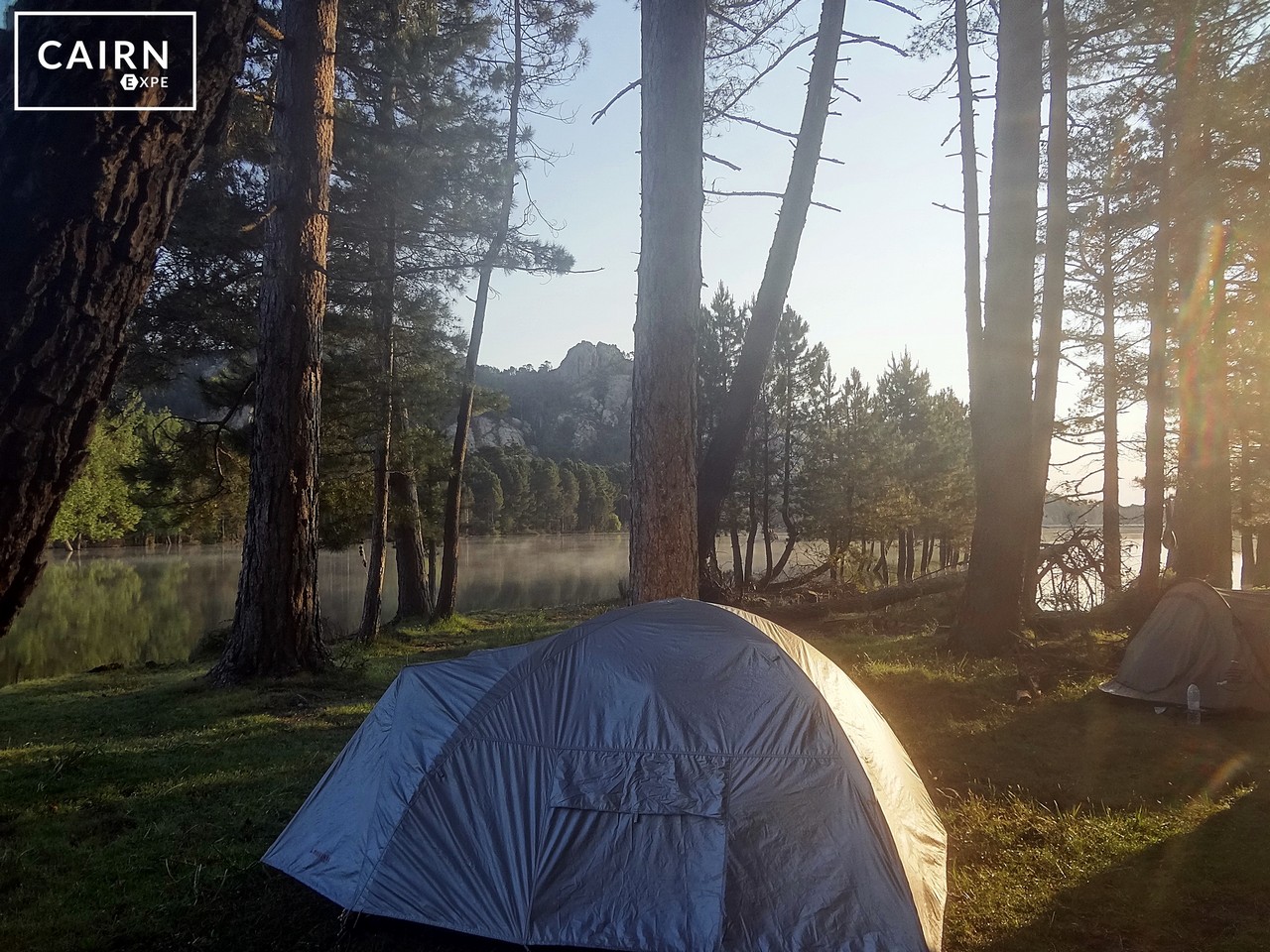 Campement tente bivouac nature environnement remarquable