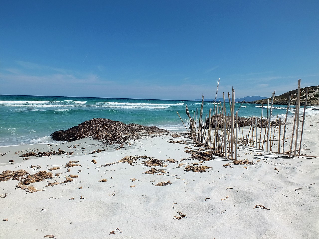 Plage corse randonnée bivouac