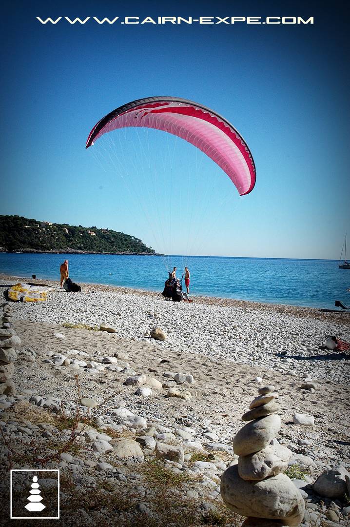 atterrissage-plage-héliparapente-monaco