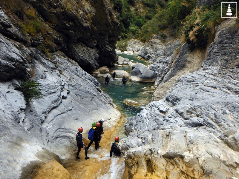 Canyoning-debut-descente-canyon-barbaira