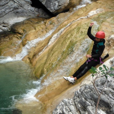 rampe-canyoning-descente-canyon-italie