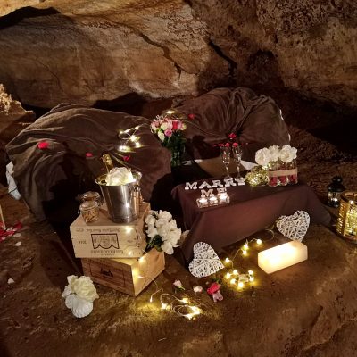 Demande en Mariage Grotte