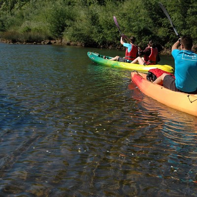 Kayak en riviére