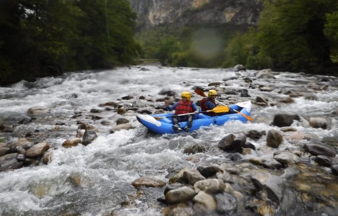 Canoë Raft Rapides