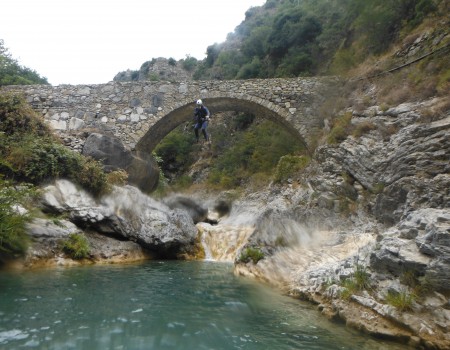 canyoning rafting nice