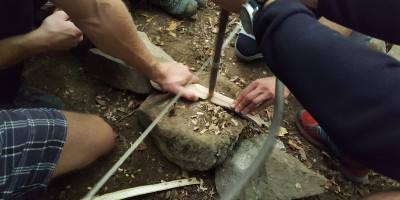 Feu avec Bois