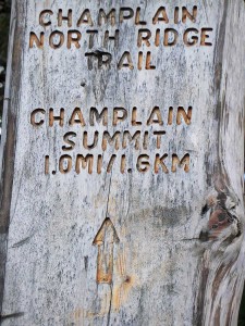 CHAMPLAIN NORTH RIDGE TRAIL