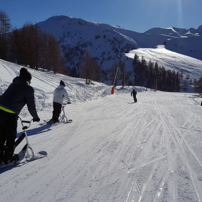 enterrement vie de garçon en hiver