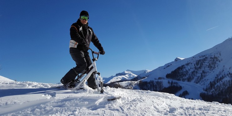 SnowScoot Auron EVG Organisation enterrement vie de garçon auron