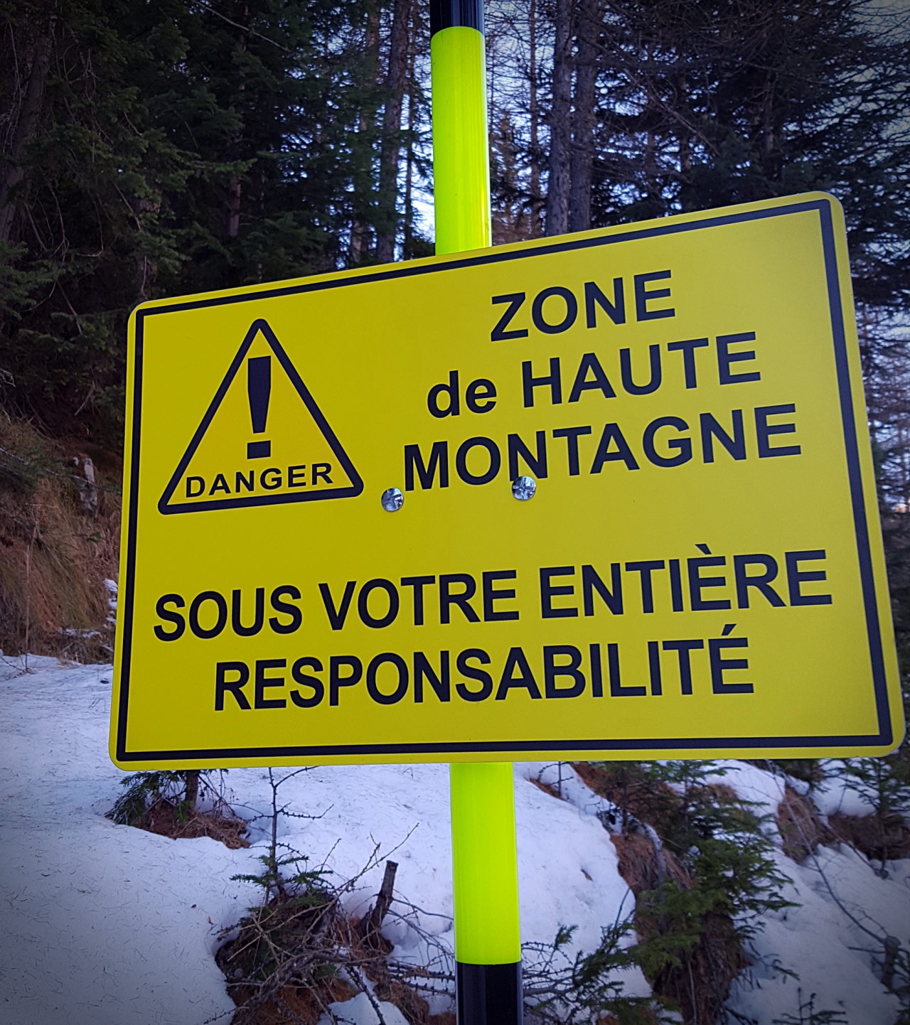 Zone Haute Montagne Guide