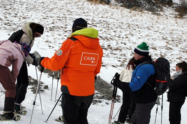 guide raquettes neige Auron Guide Randonnée Raquettes Neige