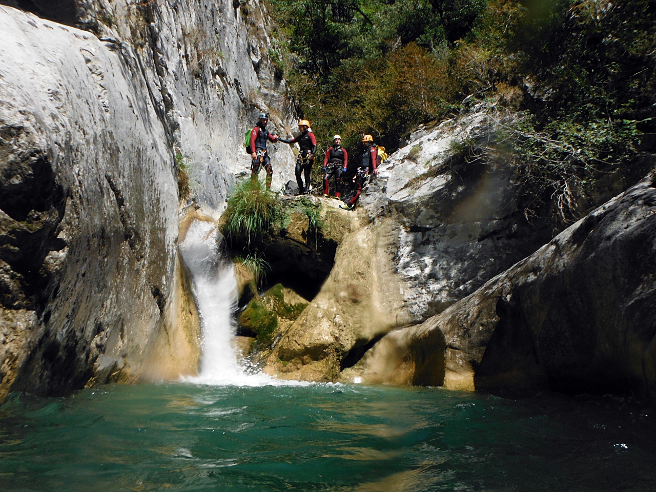 Guide de canyoning