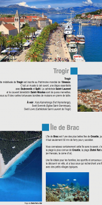 Trogir Brac Croatie