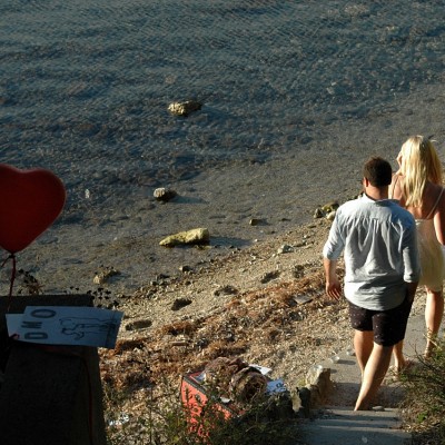 Surprise on the beach