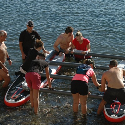 Team Building construction de radeau