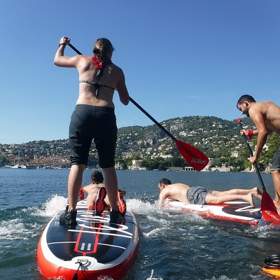 teambuilding course paddle