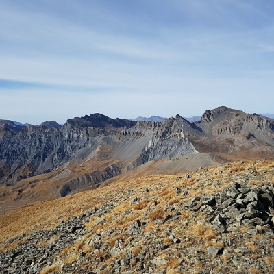 Parcours trail Mercantour tinée