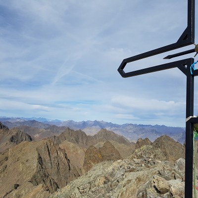 Sommet Tenibre Croix Mercantour