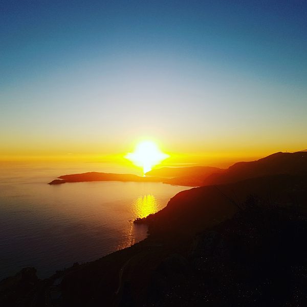 Coucher Soleil Tete Chien Team Building Nice Sport