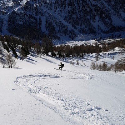 Descente Ski Randonnée AlpesMaritimes
