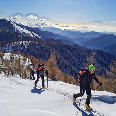 Guide Cross Country Skiing Mercantour Park French Riviera