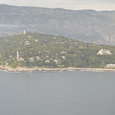 Vue Monaco hélicoptère - Saint Jean Cap Ferrat