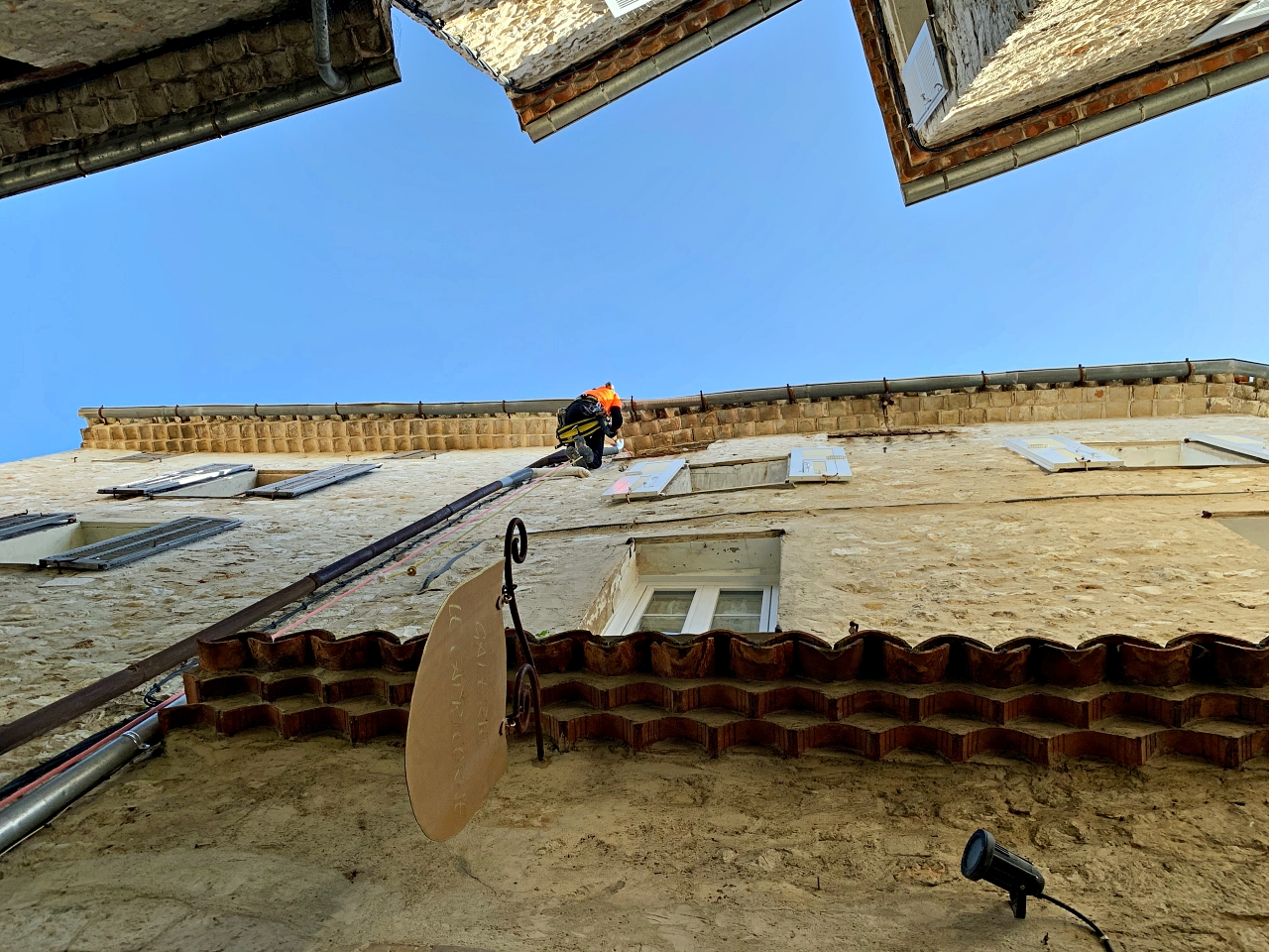 Travaux acrobatiques Saint Paul de Vence