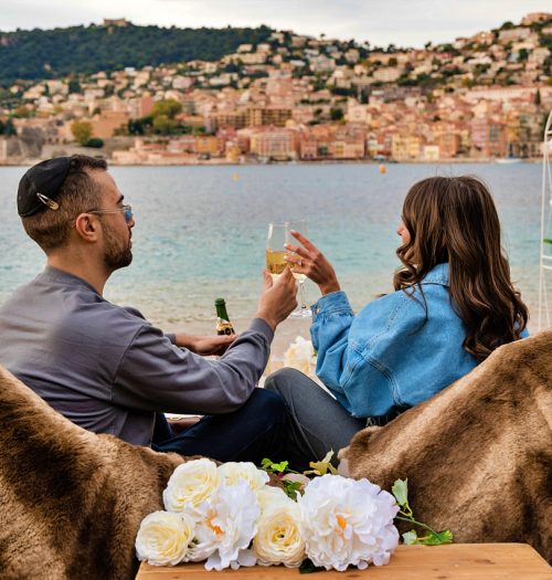 Champagne demande Mariage