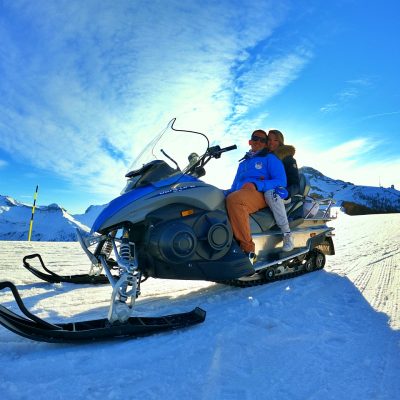 Soleil à Auron Neige